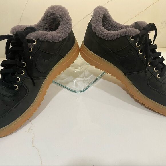 Nike Air Force 1 Black Thunder Grey Gum - Picture 12 of 12